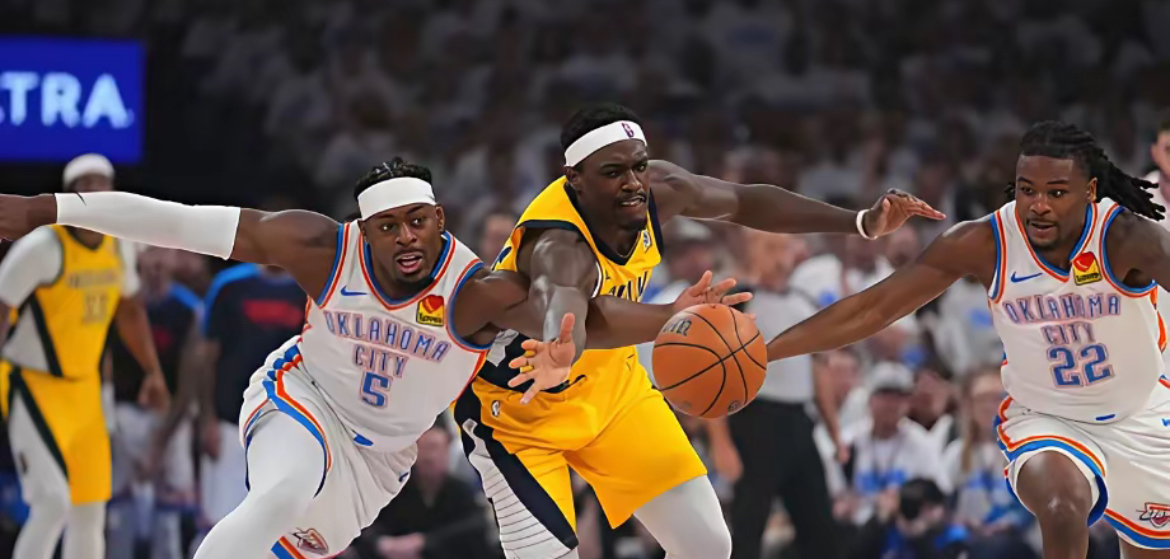 NBA总决赛今晨走向成谜，印第安纳步行者防线松动，赛场秩序良好，赛季目标并未改变的简单介绍